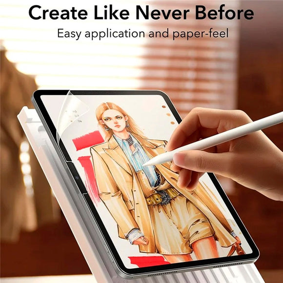 ESR iPad Air 13" (2026 / 2025 / 2024) Paper Feel Skærmbeskyttelse - 2-Pak - Gennemsigtig