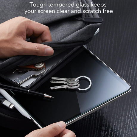 ESR iPad Pro 11" (2025 / 2024) Hærdet Skærmbeskyttelsesglas inkl. Monteringsramme - Full Fit - 2 Stk. - Gennemsigtig