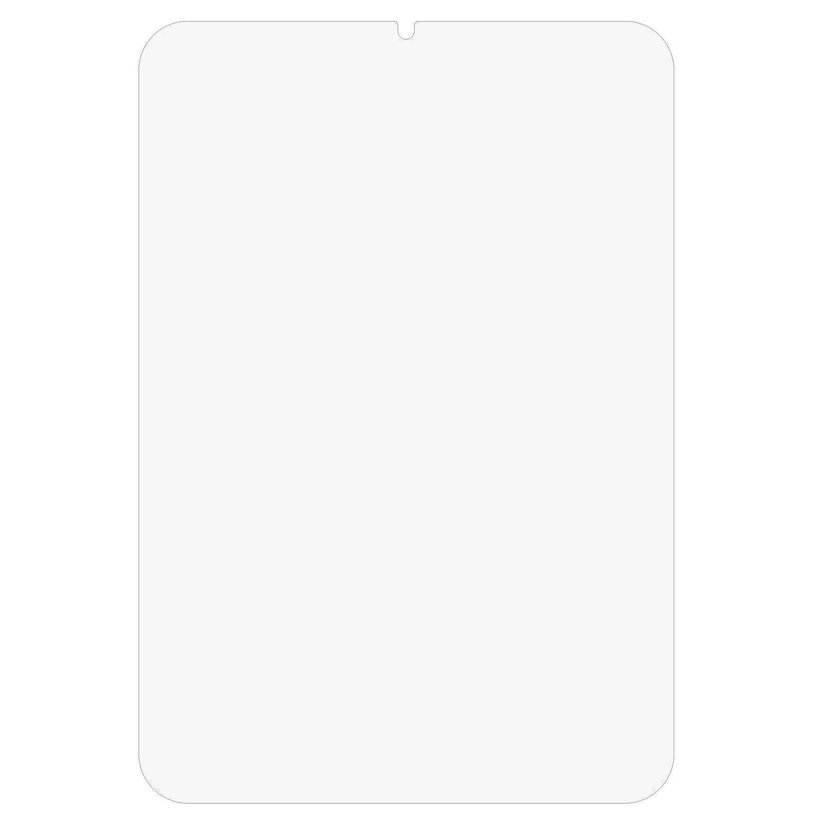 iPad Mini (2024/2021) Hærdet Glas Skærmbeskytter 2.5D Arc Edge
