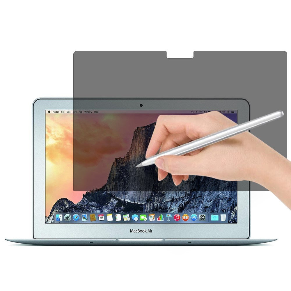 MacBook Air 11 Privacy Skærmbeskyttelsesfilm - Gennemsigtig