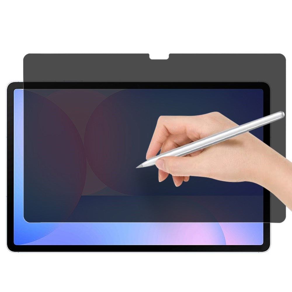 Samsung Galaxy Tab S10 FE+ (Plus) PET Papir Tekstur Beskyttelsesfilm m. Privacy