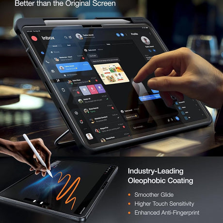 TORRAS iPad Air 11" (2026 / 2025 / 2024) Install Master Hærdet Skærmbeskyttelsesglas - Gennemsigtig