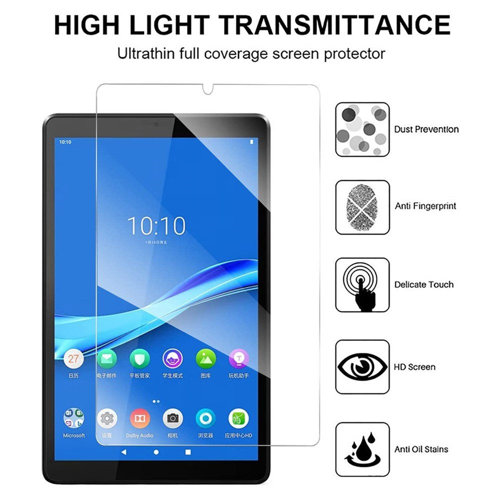 Lenovo Tab M8 (4. Gen.) 9H Hærdet Skærmbeskyttelsesglas - Gennemsigtig