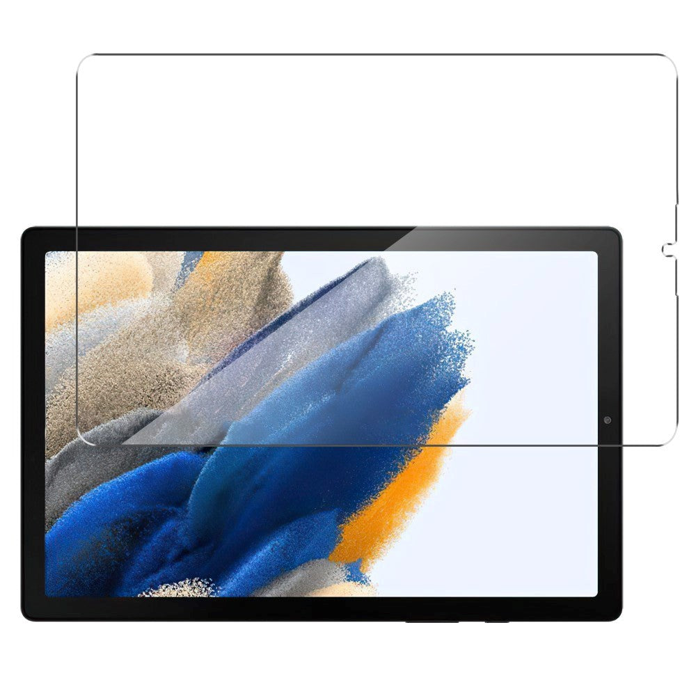 Samsung Galaxy Tab A9 Hærdet Glas Rounded Edge - Skærmbeskyttelse - Gennemsigtig