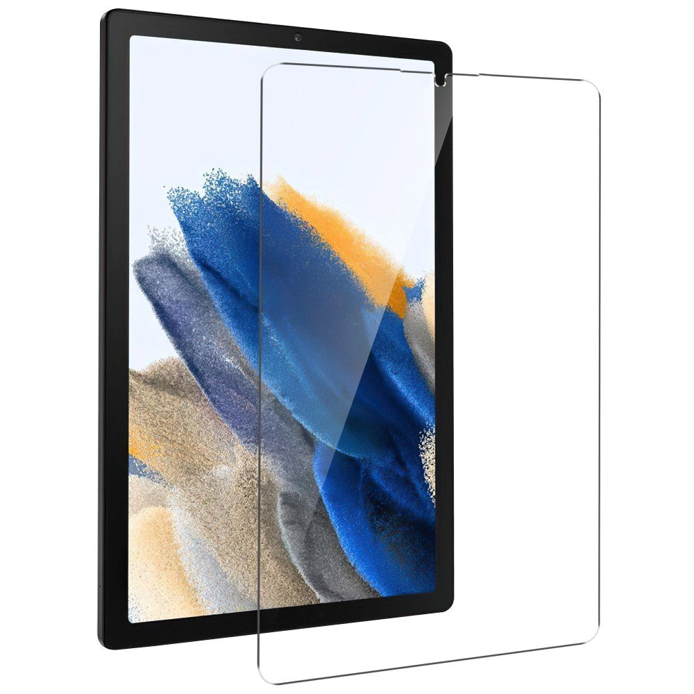 Samsung Galaxy Tab A9 Hærdet Glas Rounded Edge - Skærmbeskyttelse - Gennemsigtig