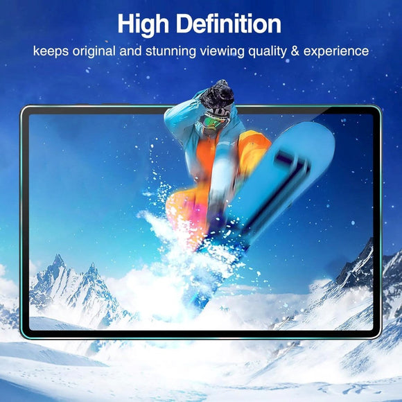Samsung Galaxy Tab S9 FE+ (Plus) Hærdet Glas - Skærmbeskyttelse - Gennemsigtig
