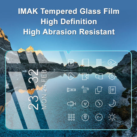 Xiaomi Redmi Pad SE IMAK Arc Edge Hærdet Glas - Skærmbeskyttelse - Gennemsigtig