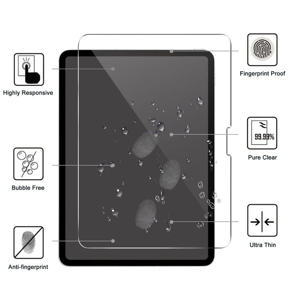 iPad Pro 13" (2025 / 2024) Arc Edge Glas Skærmbeskyttelse - Gennemsigtig