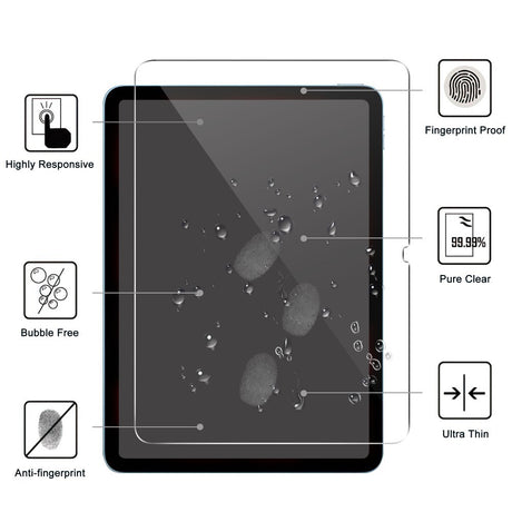 iPad Air 13" (2026 / 2025 / 2024) 9H Hærdet Glas - Skærmbeskyttelse - Gennemsigtig