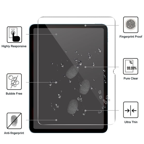 iPad Air 13" (2026 / 2025 / 2024) Arc Edge Glas Skærmbeskyttelse - Gennemsigtig