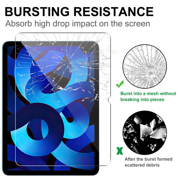 iPad Air 13" (2026 / 2025 / 2024) Arc Edge Glas Skærmbeskyttelse - Gennemsigtig