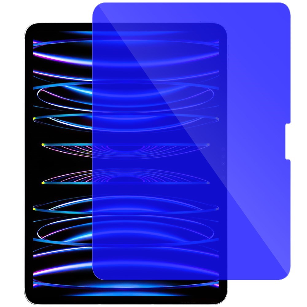 iPad Pro 11" (2025 / 2024) Hærdet Glas Skærmbeskyttelse m. Anti Blue Light - Gennemsigtig