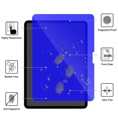 iPad Pro 11" (2025 / 2024) Hærdet Glas Skærmbeskyttelse m. Anti Blue Light - Gennemsigtig