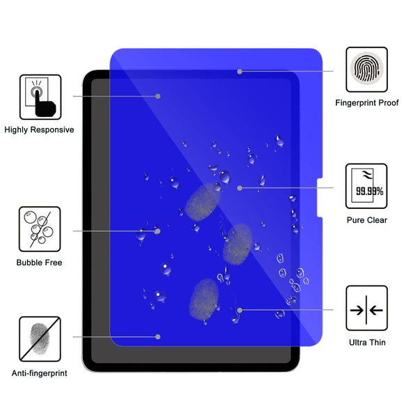 iPad Pro 11" (2025 / 2024) Hærdet Glas Skærmbeskyttelse m. Anti Blue Light - Gennemsigtig