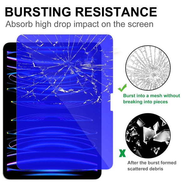 iPad Pro 11" (2025 / 2024) Hærdet Glas Skærmbeskyttelse m. Anti Blue Light - Gennemsigtig