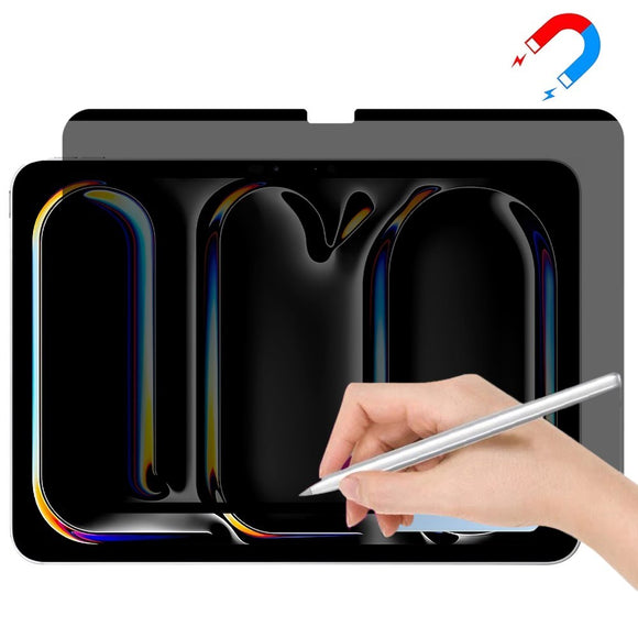 iPad Pro 13" (2025 / 2024) PET Papir Tekstur Magnetisk Beskyttelsesfilm m. Privacy