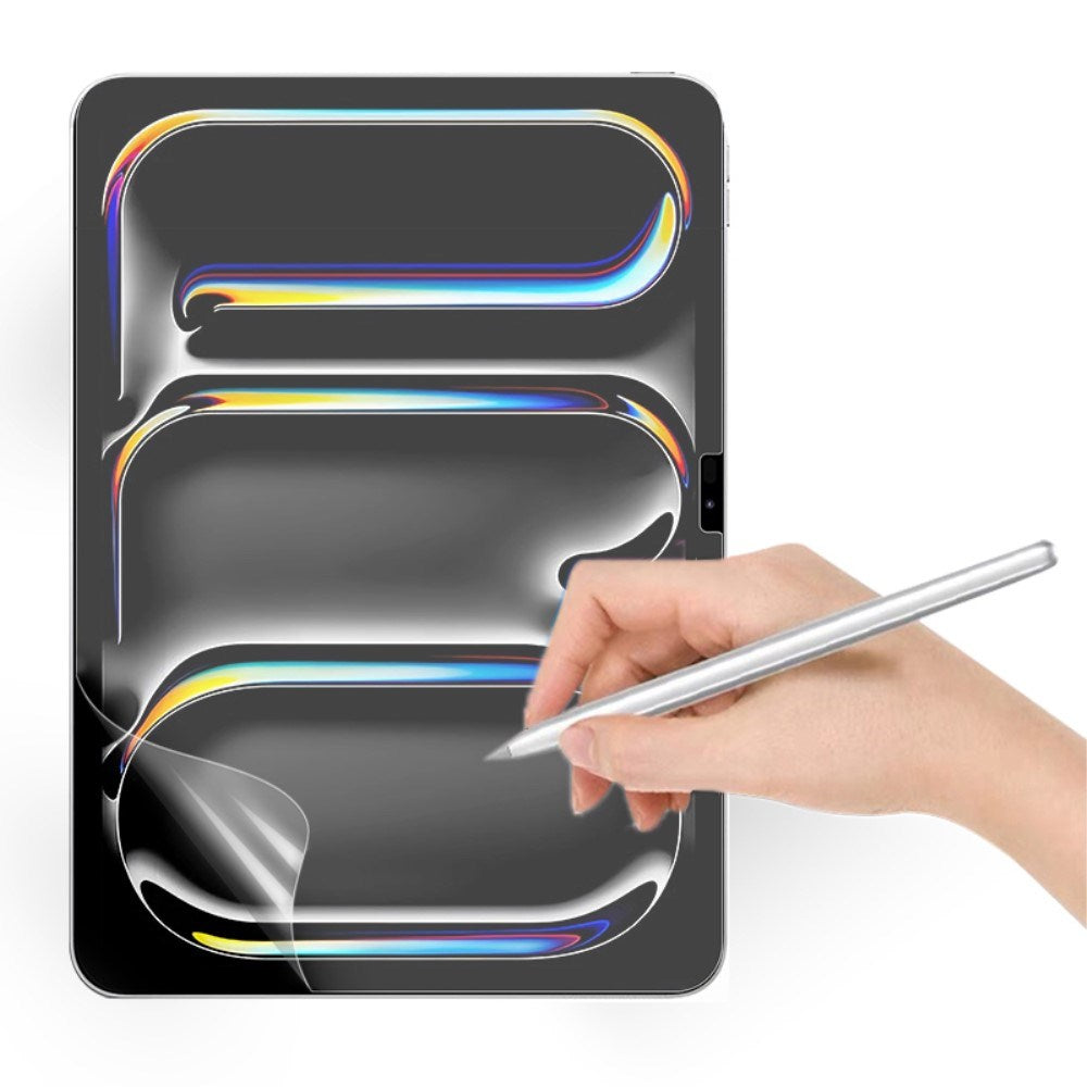 iPad Pro 13" (2025 / 2024) PET Papir Tekstur Beskyttelsesfilm - Gennemsigtig