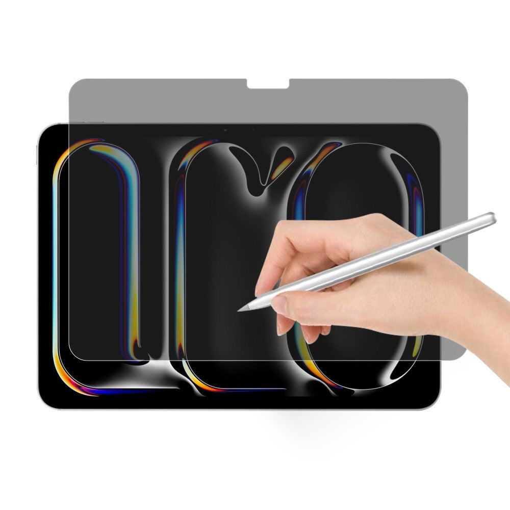 iPad Pro 11" (2025 / 2024) PET Papir Tekstur Beskyttelsesfilm m. Privacy