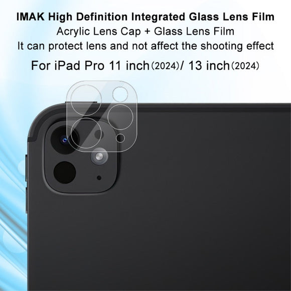 iPad Pro 11" (2025 / 2024) / Pro 13" (2025 / 2024) IMAK Beskyttelsesglas til Kameralinse - Gennemsigtig