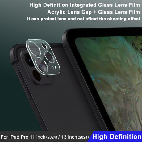 iPad Pro 11" (2025 / 2024) / Pro 13" (2025 / 2024) IMAK Beskyttelsesglas til Kameralinse - Gennemsigtig