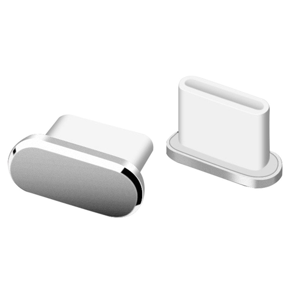 Støvbeskytter til USB-C - Sølv