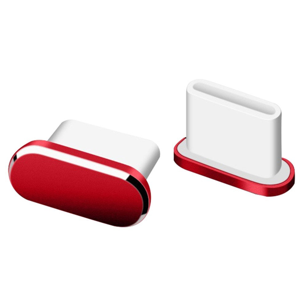 Støvbeskytter til USB-C - Rød