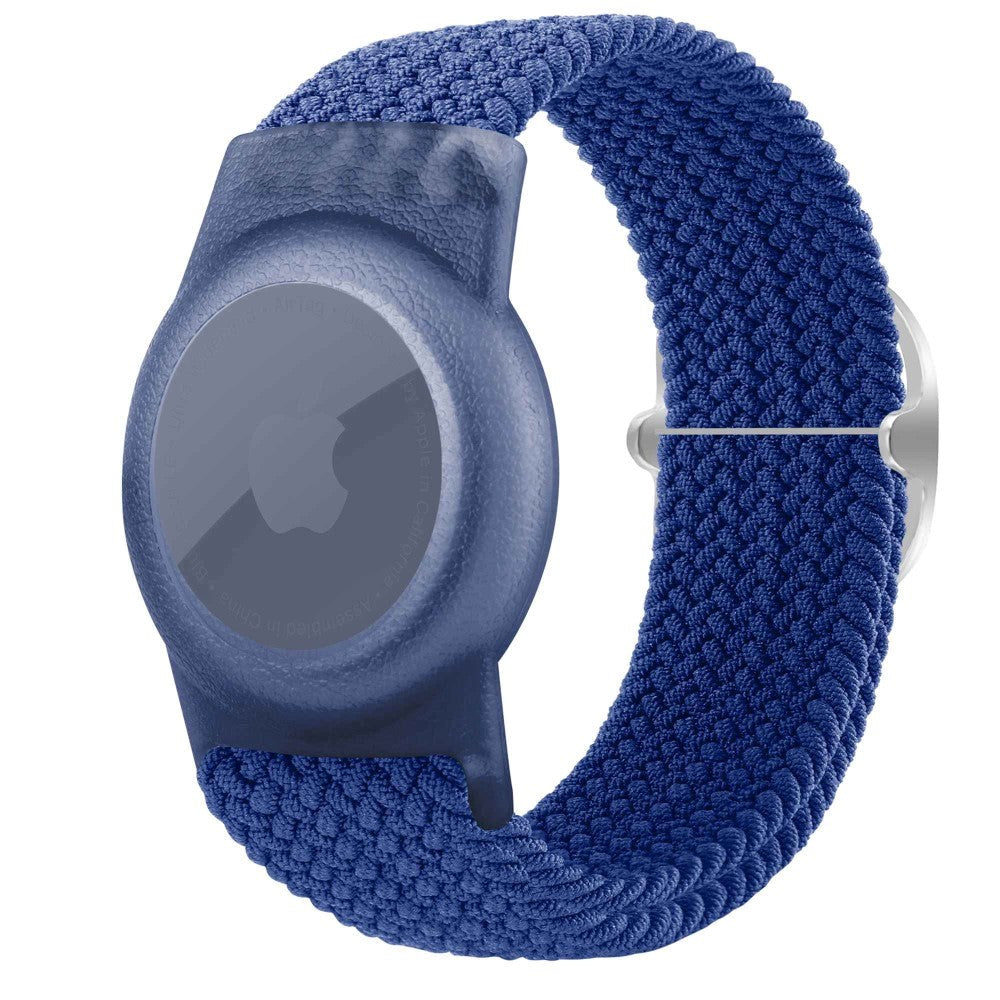 AirTag 1. & 2. Gen. Armbånd i Stof - Blå