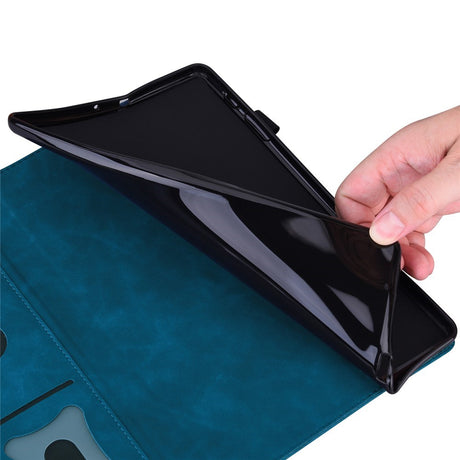 OnePlus Pad 3 Kunstlæder Flip Cover - Blå