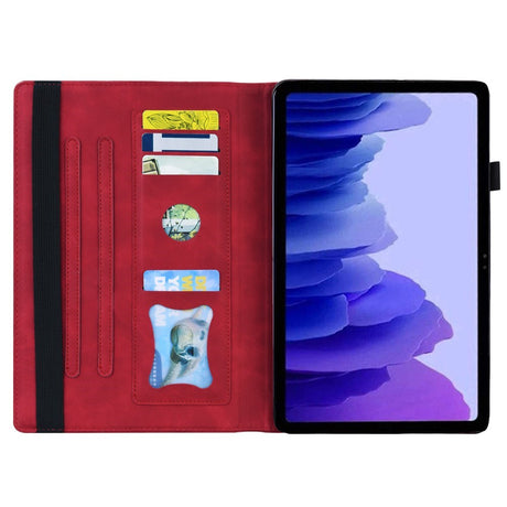 OnePlus Pad 3 Kunstlæder Flip Cover - Rød