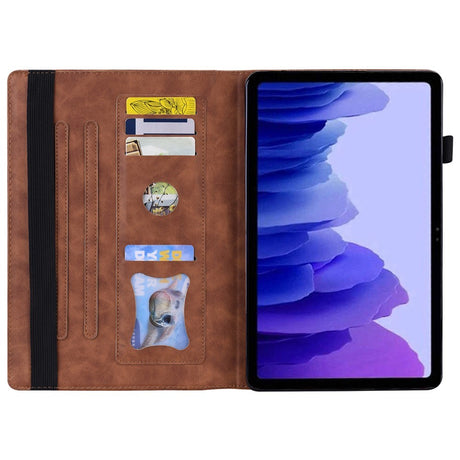 OnePlus Pad 3 Kunstlæder Flip Cover - Brun