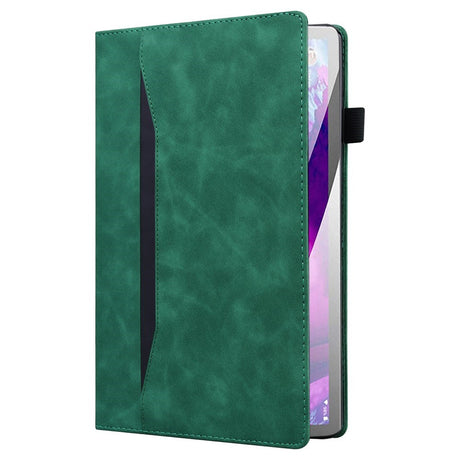 OnePlus Pad 3 Kunstlæder Flip Cover - Grøn