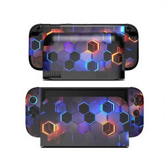 Nintendo Switch 2 Dekorativ Full Fit Skin - Honeycomb