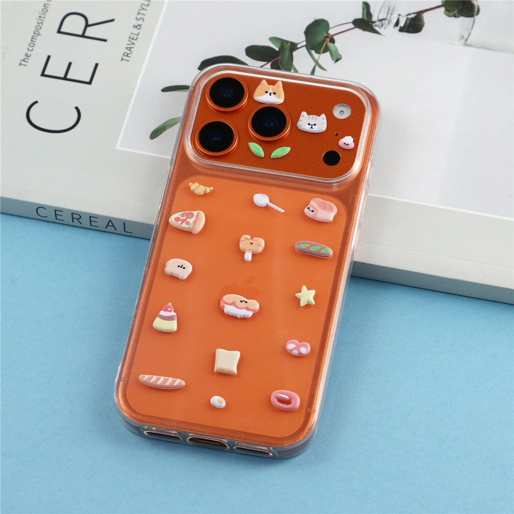 Mini 3D Bubble Foam Stickers til MacBook / Tablet - Blandet Mad