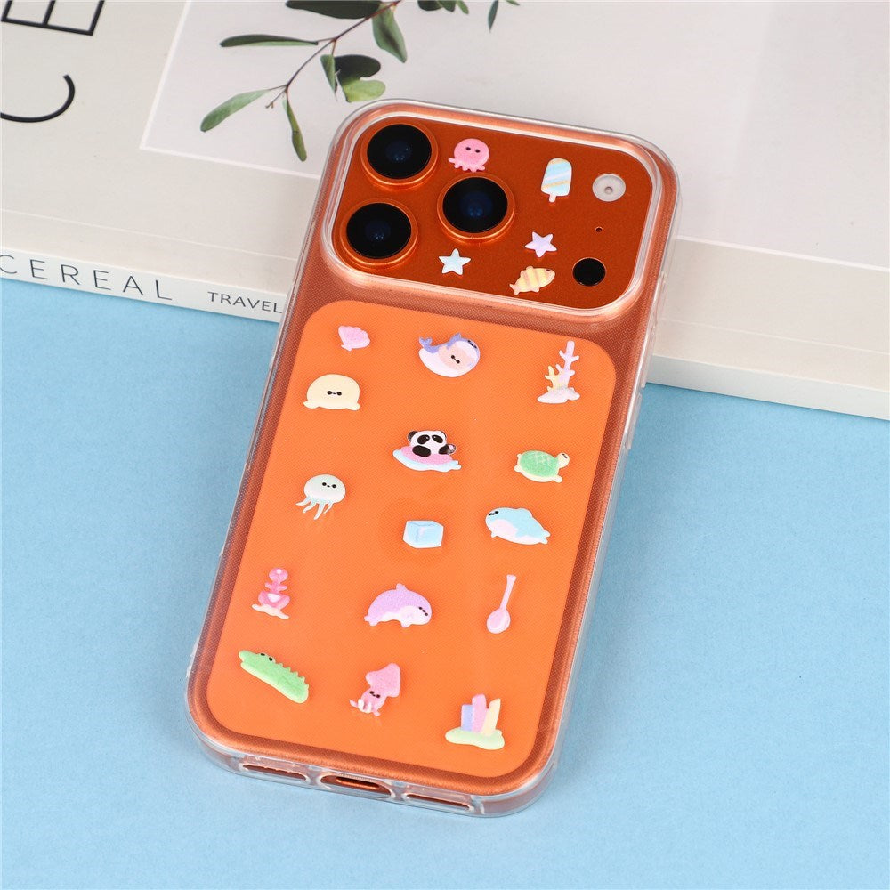 Mini 3D Bubble Foam Stickers til MacBook / Tablet - Blandet Havdyr
