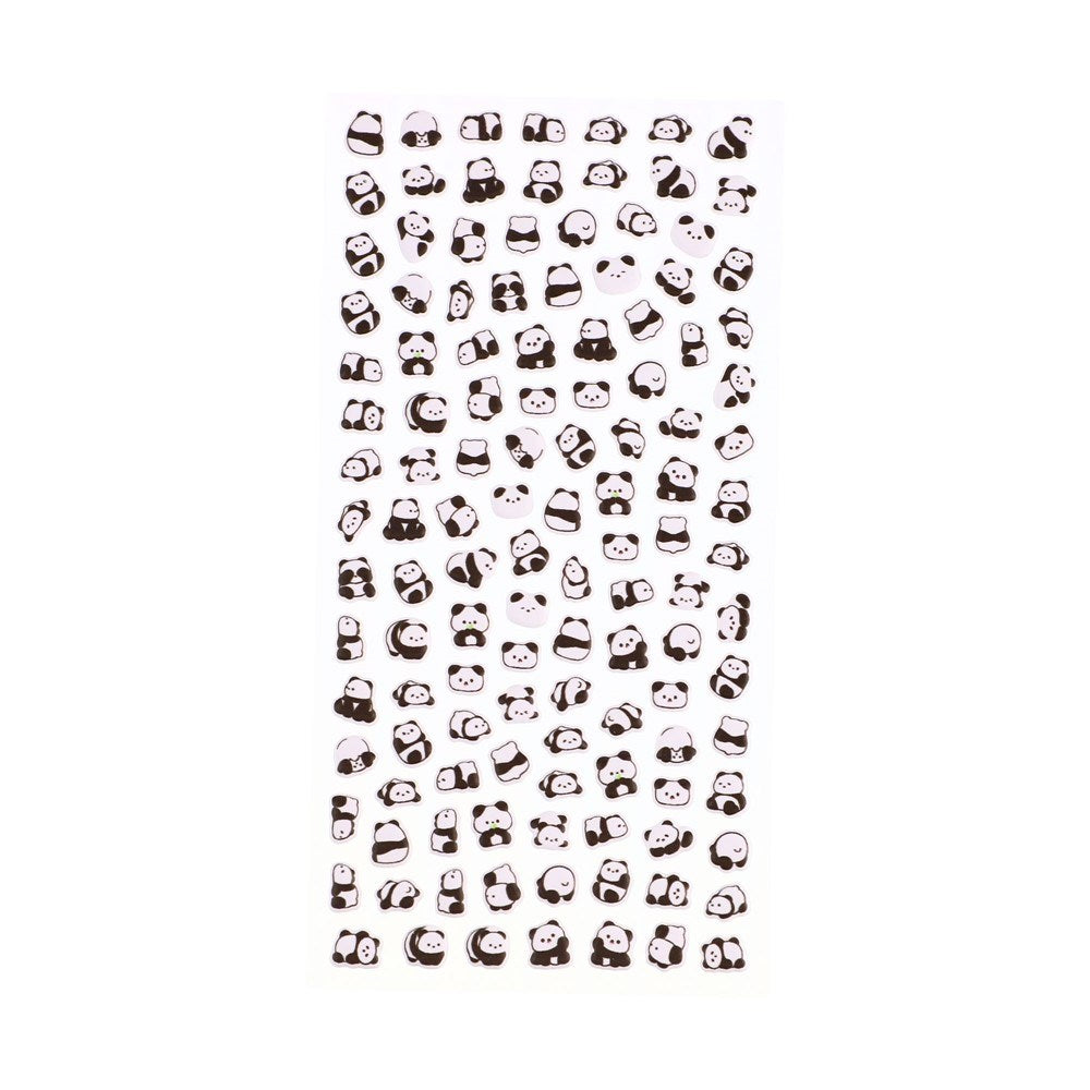 Mini 3D Bubble Foam Stickers til MacBook / Tablet - Små Pandaer