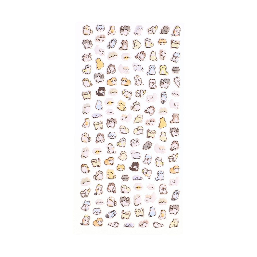 Mini 3D Bubble Foam Stickers til MacBook / Tablet - Små Katte