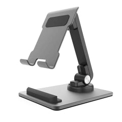 Roterbar Aluminium Stander Til Mobil / Tablet - Space Grey