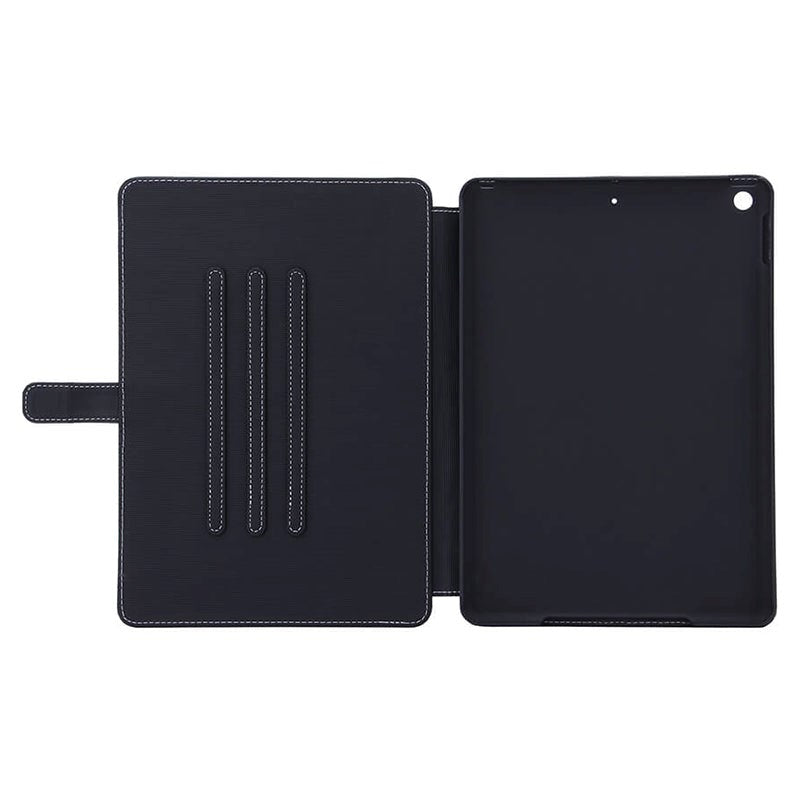 iPad 10.2" (2021 / 2020 / 2019) - Onsala Collection Ægte Læder Cover - Sort