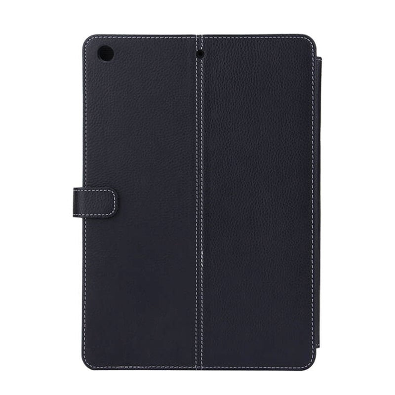 iPad 10.2" (2021 / 2020 / 2019) - Onsala Collection Ægte Læder Cover - Sort