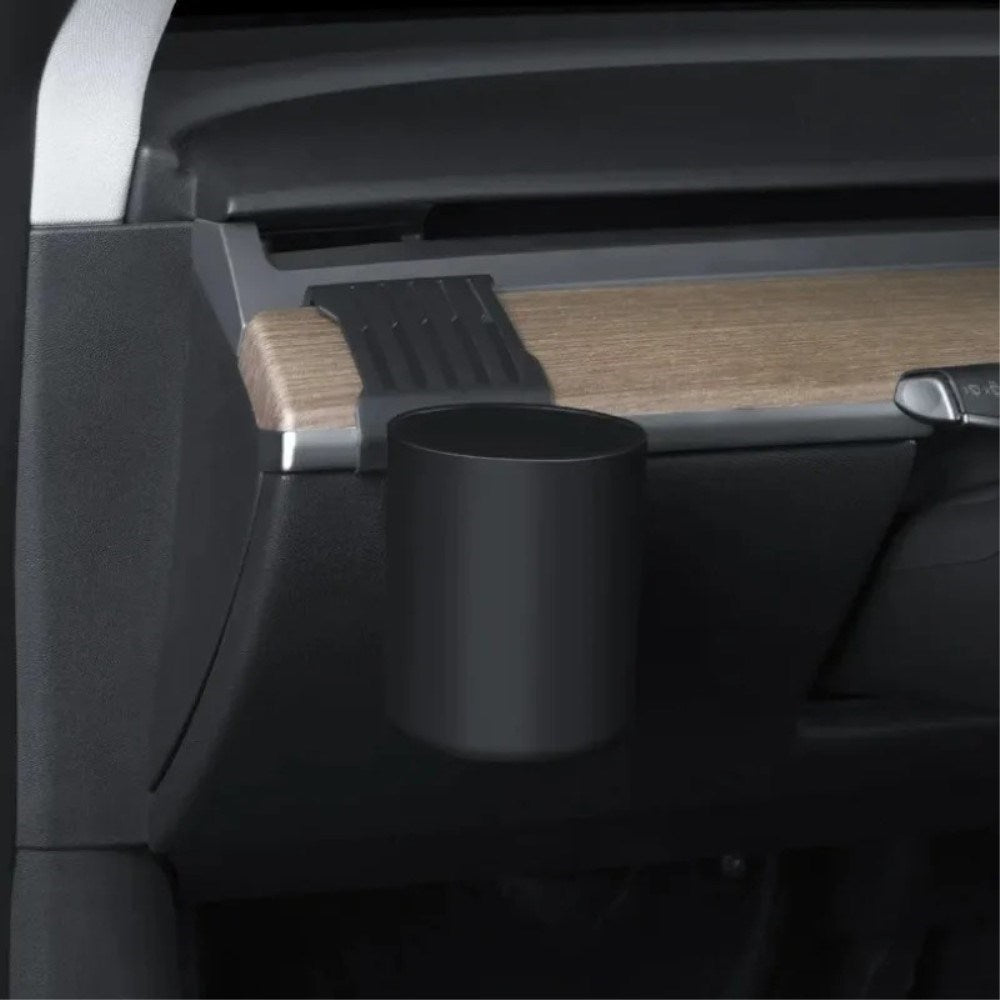 Kop- og Flaskeholder til Tesla Model 3 (2017-23) / Model Y (2021-23) - Sort