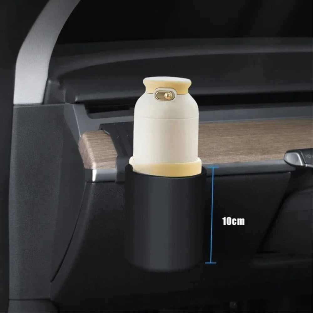 Kop- og Flaskeholder til Tesla Model 3 (2017-23) / Model Y (2021-23) - Sort