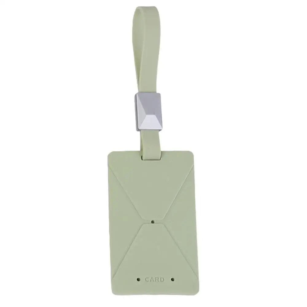Tesla Model 3 (2017-23) / Model Y (2021-23) Card Key Silikone Cover m. Strop - Grøn