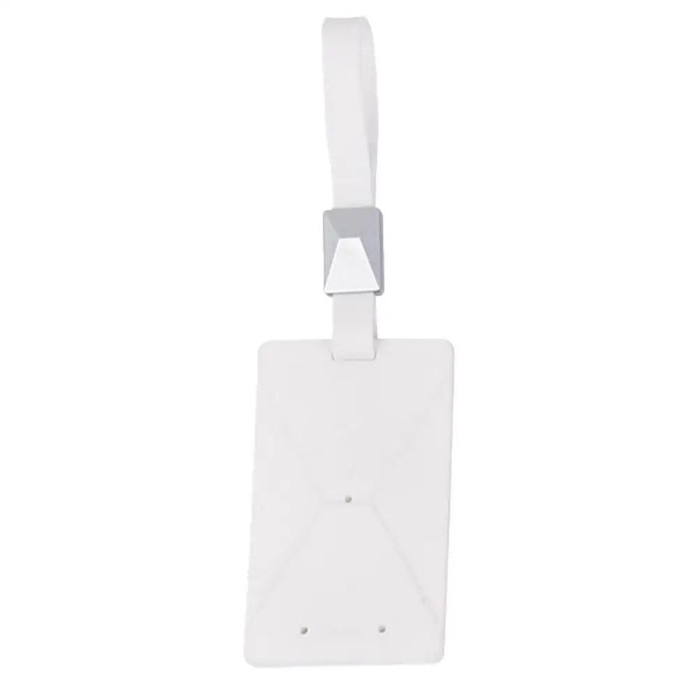 Tesla Model 3 (2017-23) / Model Y (2021-23) Card Key Silikone Cover m. Strop - Hvid