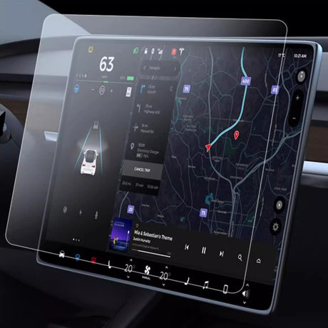 Tesla Model 3 / Y Mat Skærmbeskyttelse - Gennemsigtig