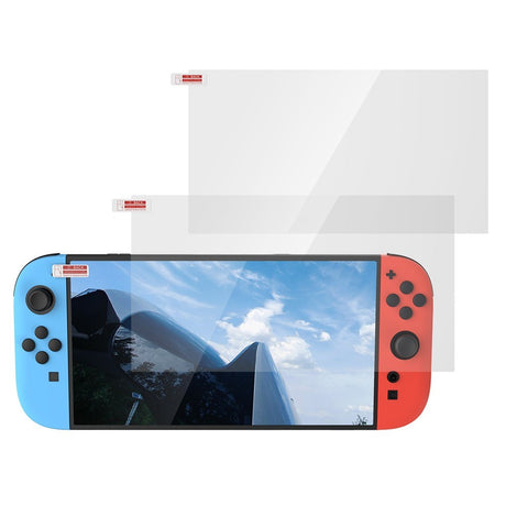 Nintendo Switch 2 Hærdet Beskyttelsesglas - 2 Stk. - Gennemsigtig