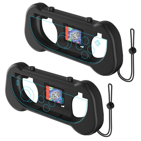Ergonomisk Holder til Nintendo Switch 2 Controller - 2 stk - Sort