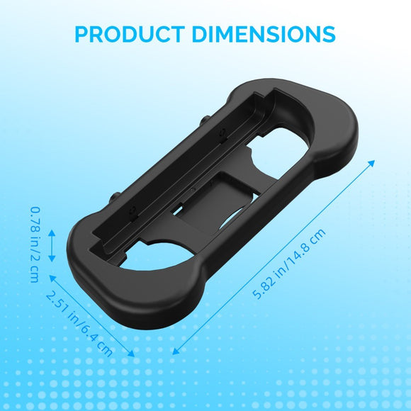 Ergonomisk Holder til Nintendo Switch 2 Controller - 2 stk - Sort
