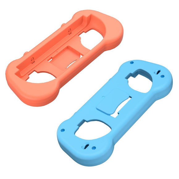 Ergonomisk Holder til Nintendo Switch 2 Controller - 2 stk - Blå / Orange