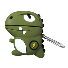 AirPods (1 & 2. gen.) Cartoon Silikone Cover - Dinosaur