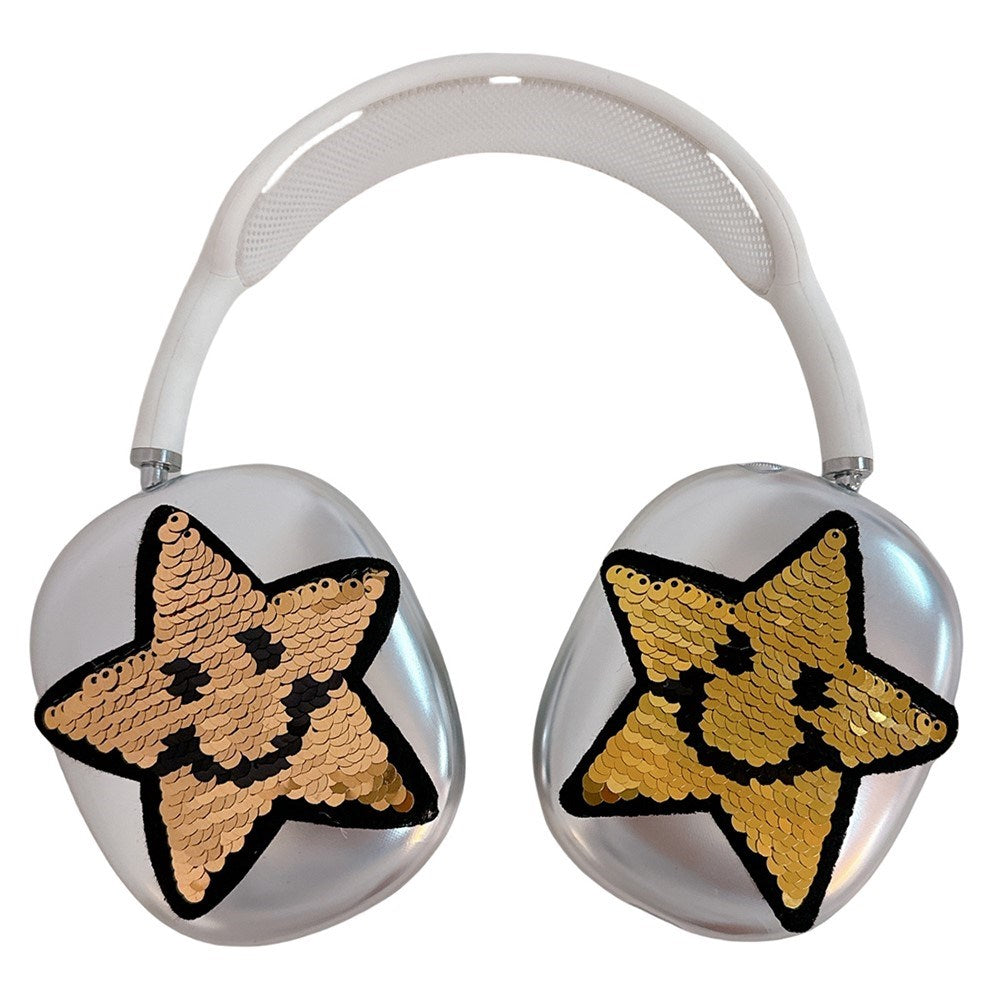 AirPods Max / Max 2 PlastikCover m. Stjerne - Guld